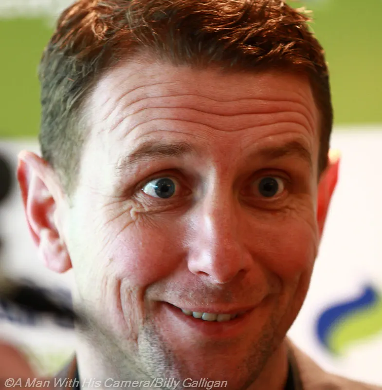 Ian Barraclough Airtricity League Launch 2013